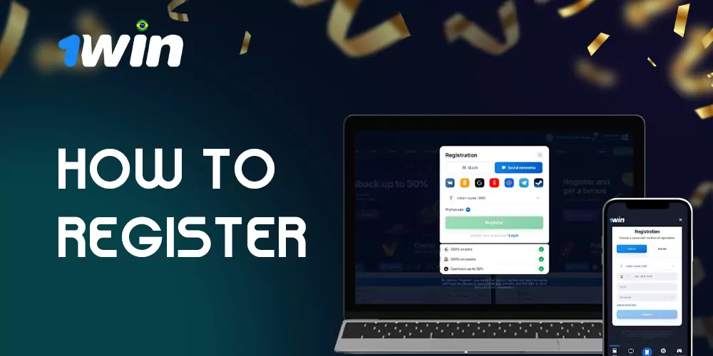 Step-by-Step Guide to Create a New Account on the 1Win Website