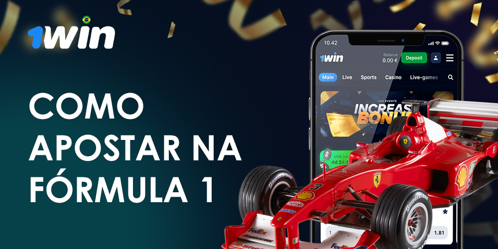 Saiba como iniciar suas apostas na Fórmula 1 com um guia passo a passo na plataforma 1Win.