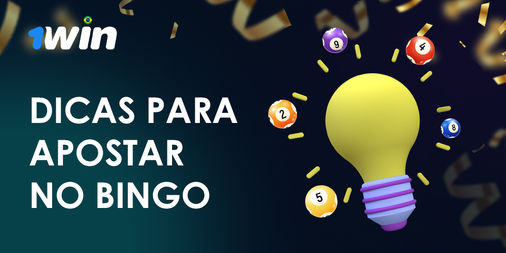 Tabela com dicas para ter sucesso em jogos de bingo na 1win