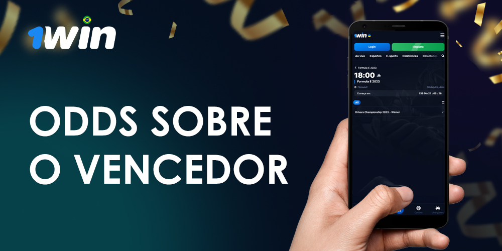 Quais são as odds de vitória que a 1Win oferece para a Fórmula 1?