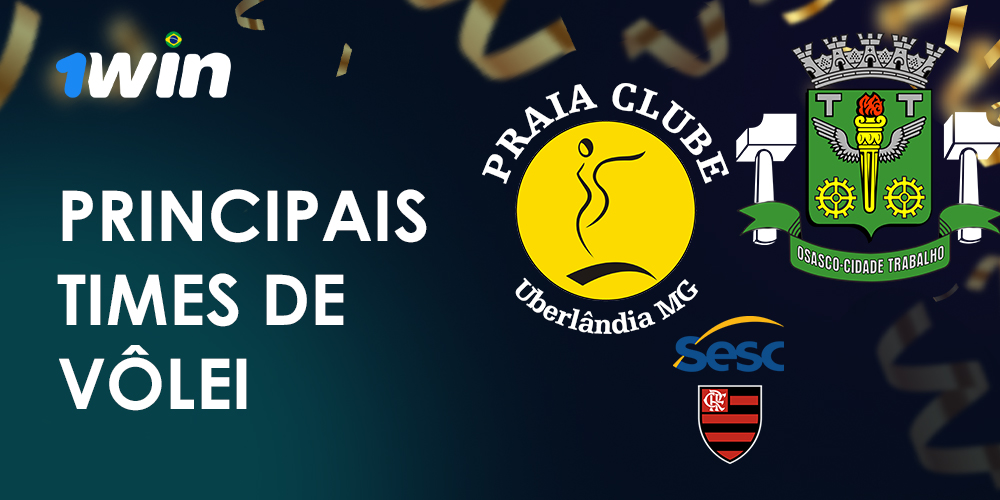 Lista das equipes de vôlei mais competentes para apostar na 1win.