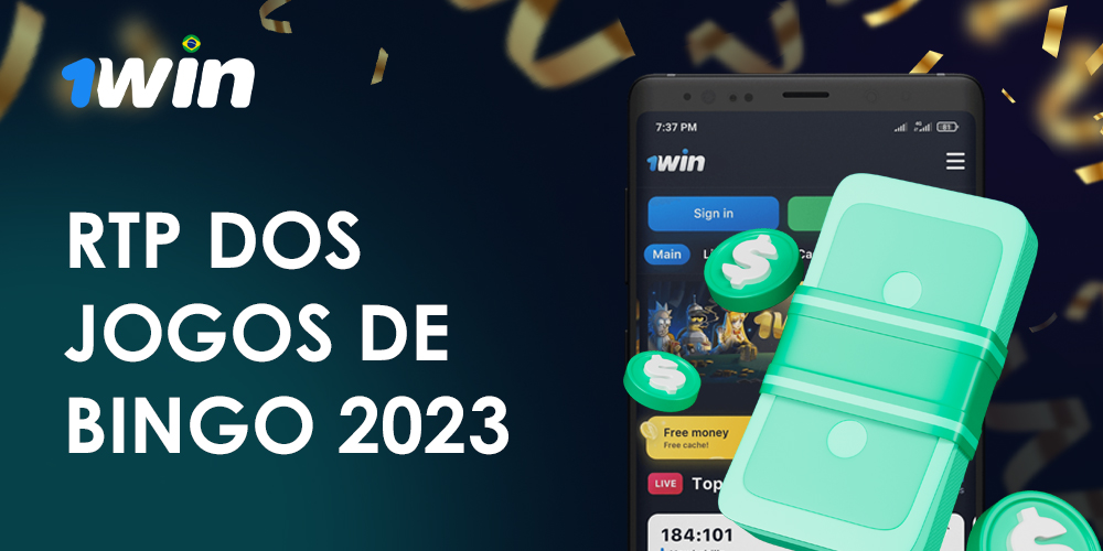 Tabela com estimativas do RTP de alguns dos jogos de bingo mais populares em 2023 na 1win